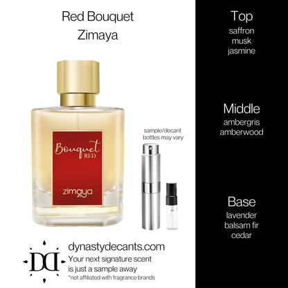 Red Bouquet by Zimaya | Fragrance Sample | Decant