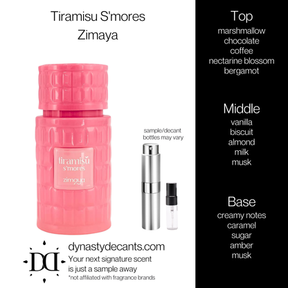 Tiramisu S'mores by Zimaya | Fragrance Sample | Decant