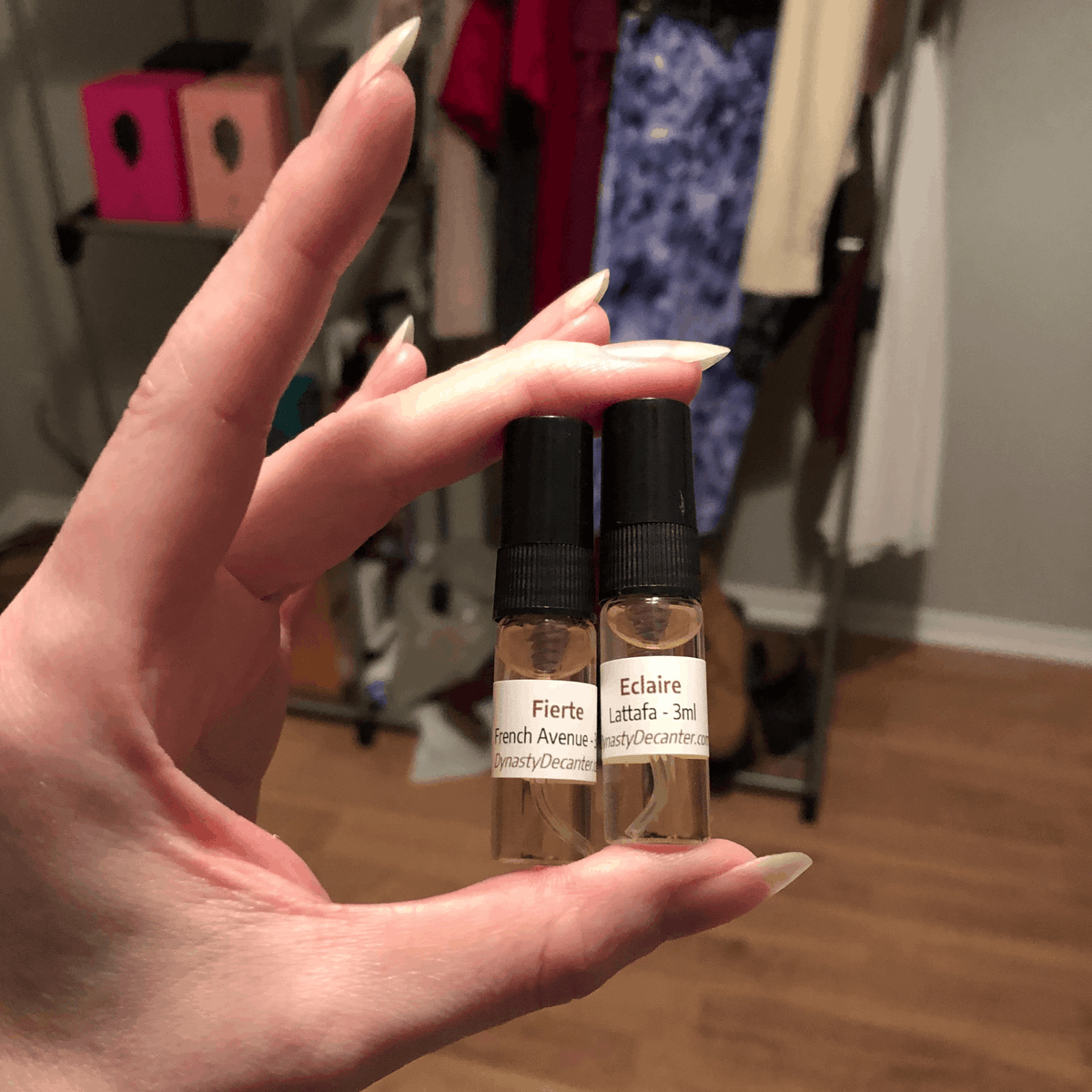 Fragrance sample bottle for Al Mukhtalif Women by Nusuk