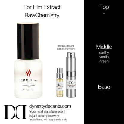Fragrance sample bottle for Intense by RawChemistry