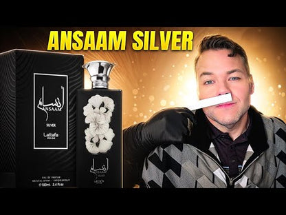 Ansaam Silver by Lattafa | Fragrance Sample | Decant