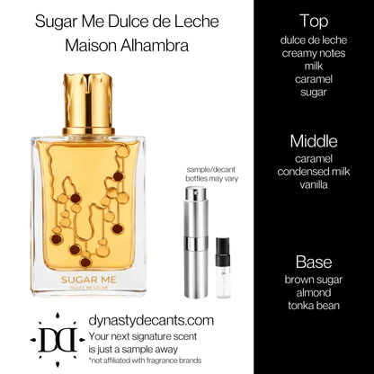 Sugar Me Dulce de Leche by Maison Alhambra | Fragrance Sample | Decant - Dynasty Decants