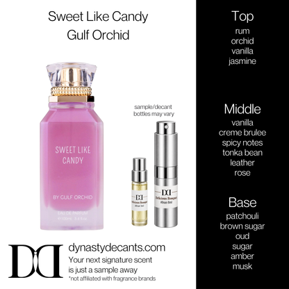 Fragrance sample bottle for Sweet Like Candy by Gulf Orchid