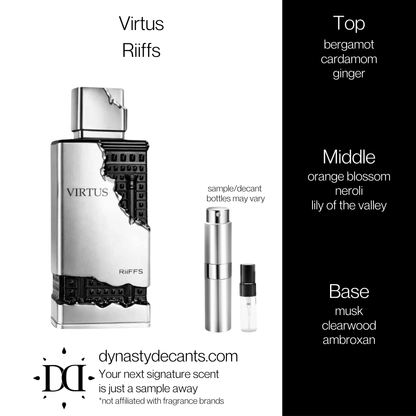 Virtus by Riiffs | Fragrance Sample | Decant - Dynasty Decants